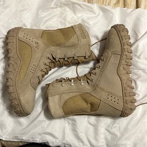 Rocky military boots wide